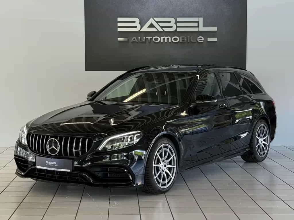 Mercedes-Benz C 63 AMG T Pano Memory Multi Beam Burmester Kam 07/2019-photo-0