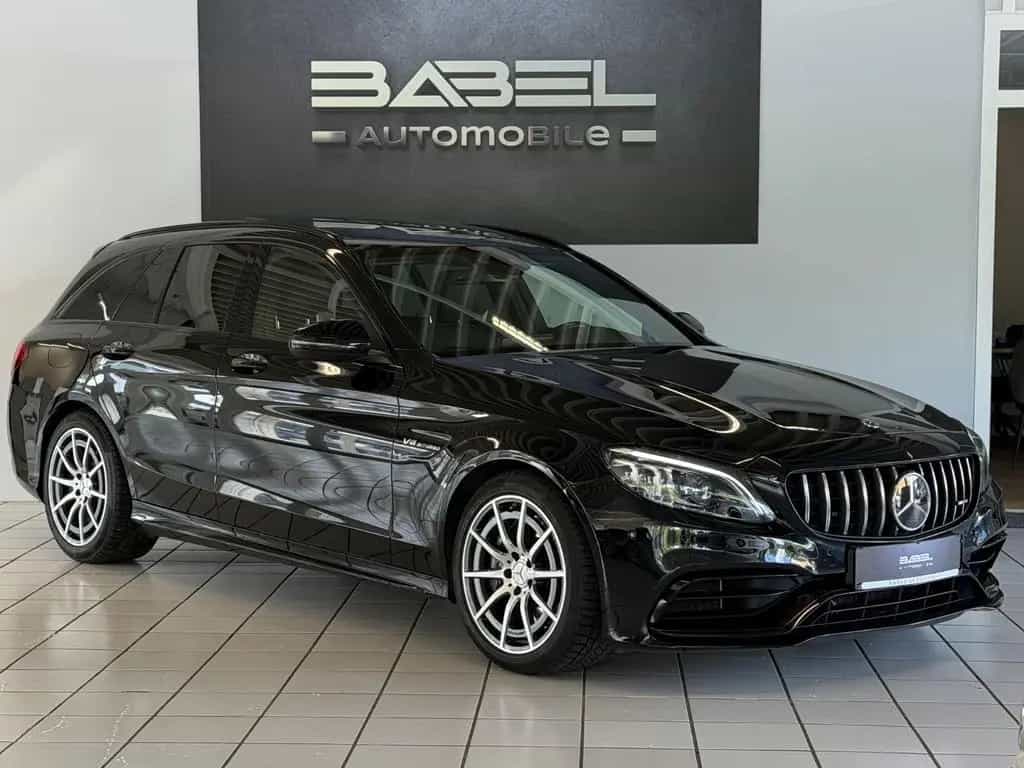 Mercedes-Benz C 63 AMG T Pano Memory Multi Beam Burmester Kam 07/2019-photo-1