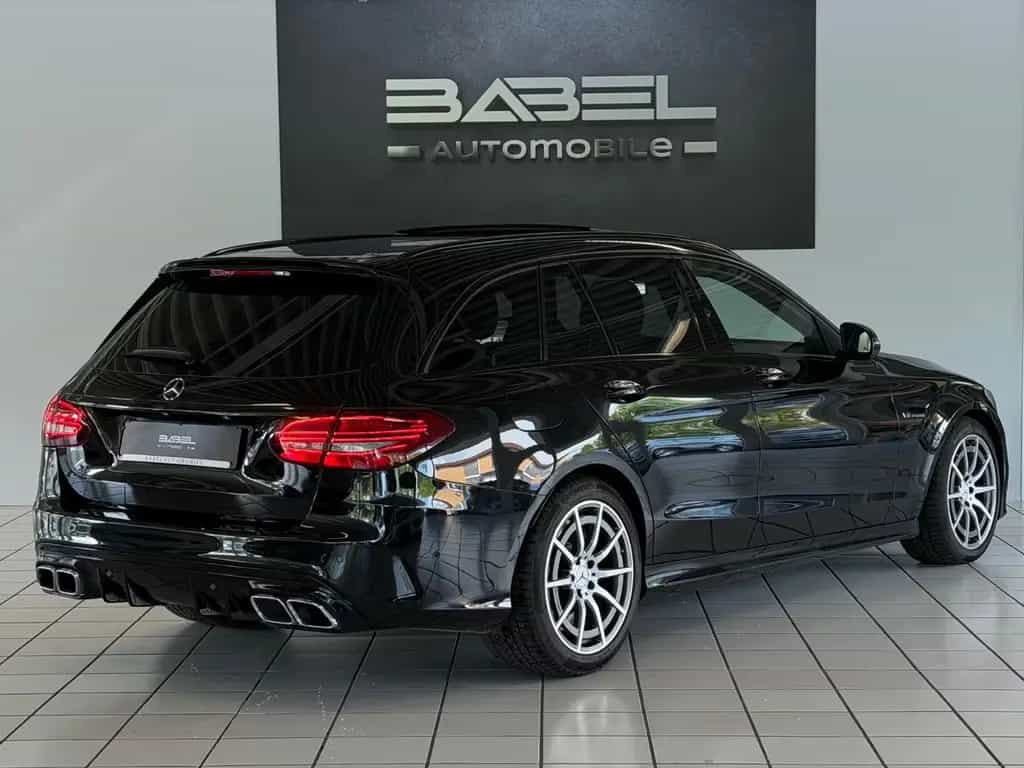 Mercedes-Benz C 63 AMG T Pano Memory Multi Beam Burmester Kam 07/2019-photo-2