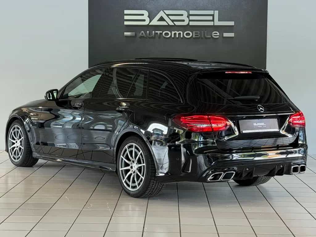Mercedes-Benz C 63 AMG T Pano Memory Multi Beam Burmester Kam 07/2019-photo-3