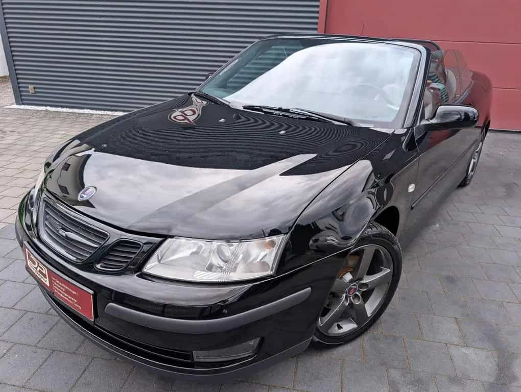 Saab 9-3 2.0T Cabrio   1.HAND I LEDER I 17 ZOLL 04/2005-photo-1