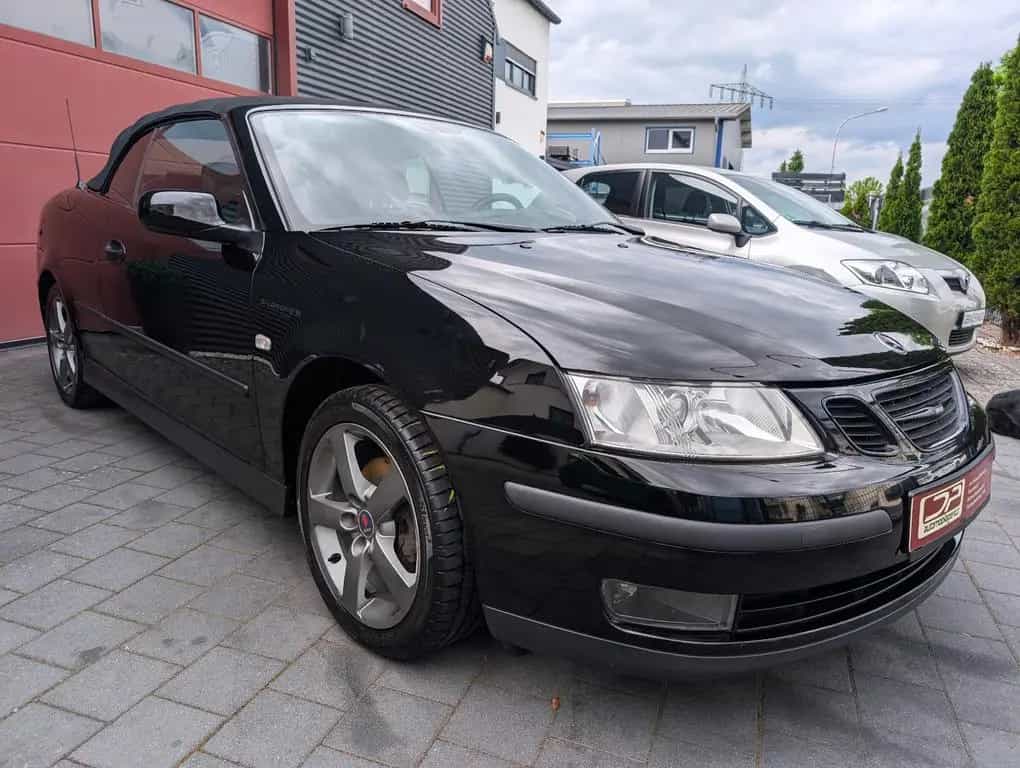 Saab 9-3 2.0T Cabrio   1.HAND I LEDER I 17 ZOLL 04/2005-photo-2
