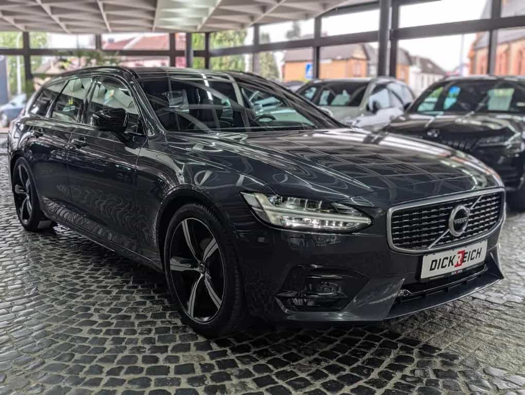 Volvo V90 R Design VIRT MEMO KAM SHZ LEDER LED APP 19" 06/2019-photo-0