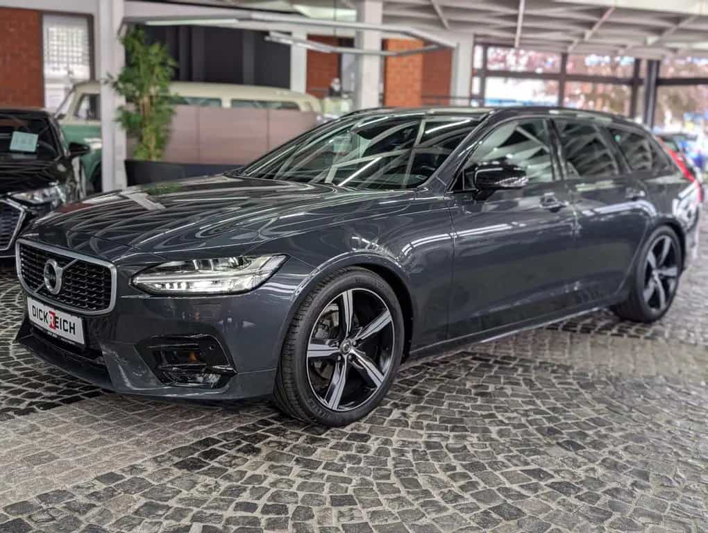 Volvo V90 R Design VIRT MEMO KAM SHZ LEDER LED APP 19" 06/2019-photo-3