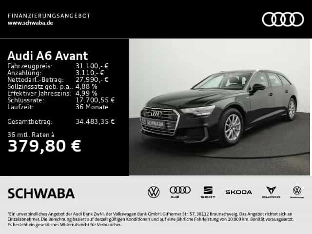 Audi A6 Avant 45 TDI quattro S line LED*ACC*PDC*R-KAM 12/2022-photo-1