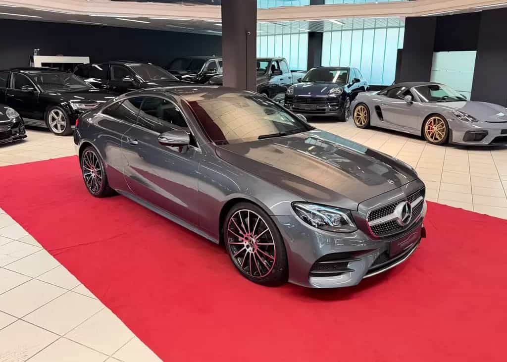 Mercedes-Benz E-Class Coupe AMG LED 2.HAND 360Grad Burmester 06/2018-photo-10