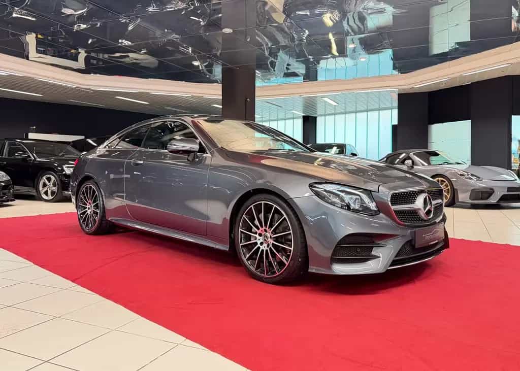Mercedes-Benz E-Class Coupe AMG LED 2.HAND 360Grad Burmester 06/2018-photo-9