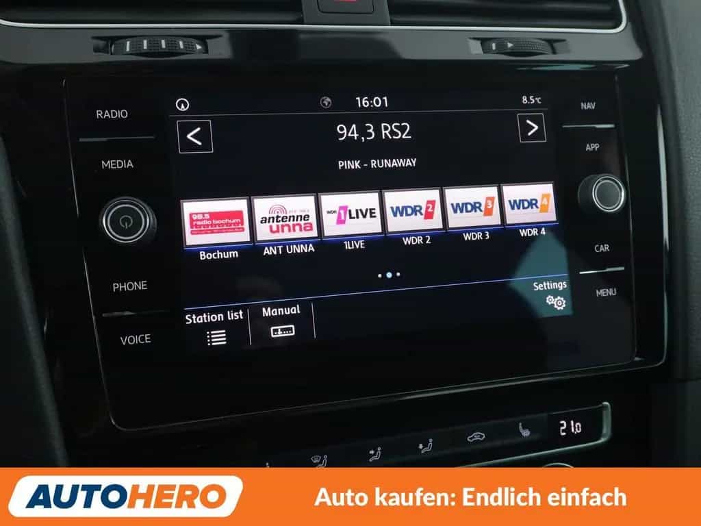 Volkswagen Golf VII 1.5 TSI ACT Highline BMT*NAVI*LED*PDC* 08/2019-photo-20