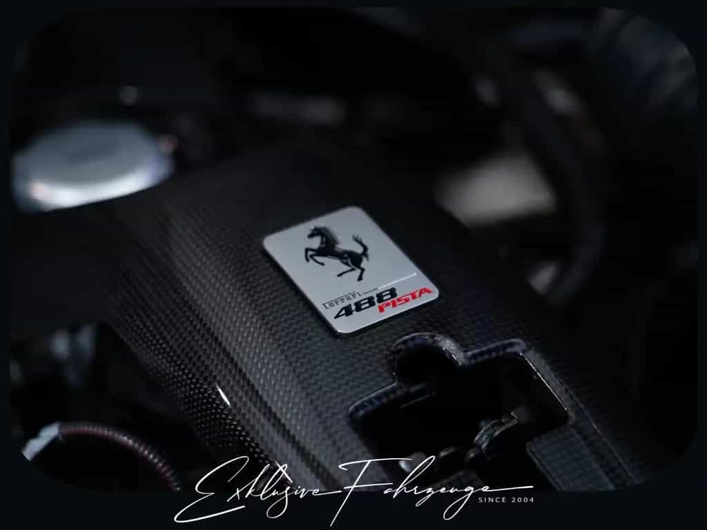 Ferrari 488 Pista GTB Erstbesitz Lift Carbon 24M 06/2019-photo-15
