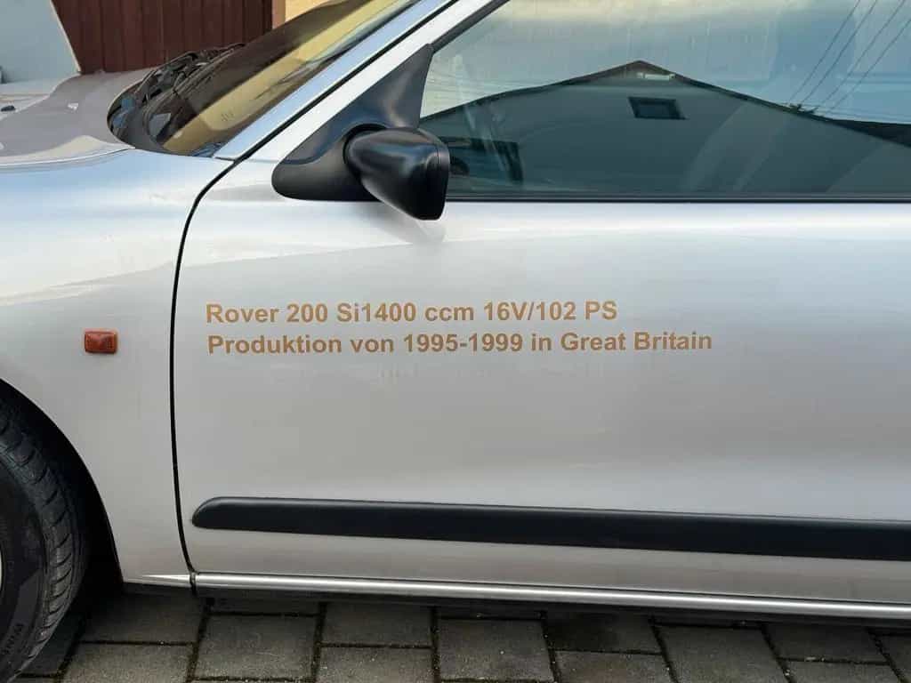 Rover 200 200 | Silverstone | 112.000Km | 1999... 01/1999-photo-2