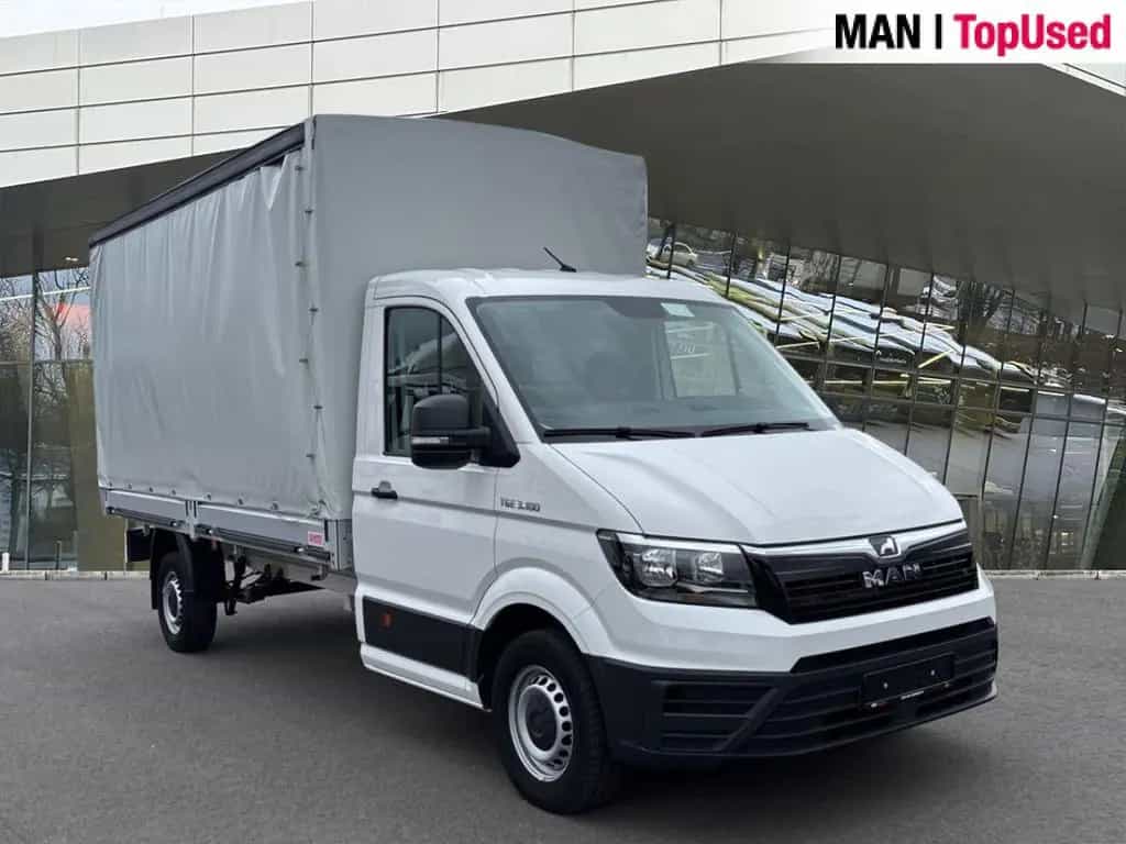 MAN TGE 3.100 4X2F SB Pritsche Plane Standhzg 12/2021-photo-2