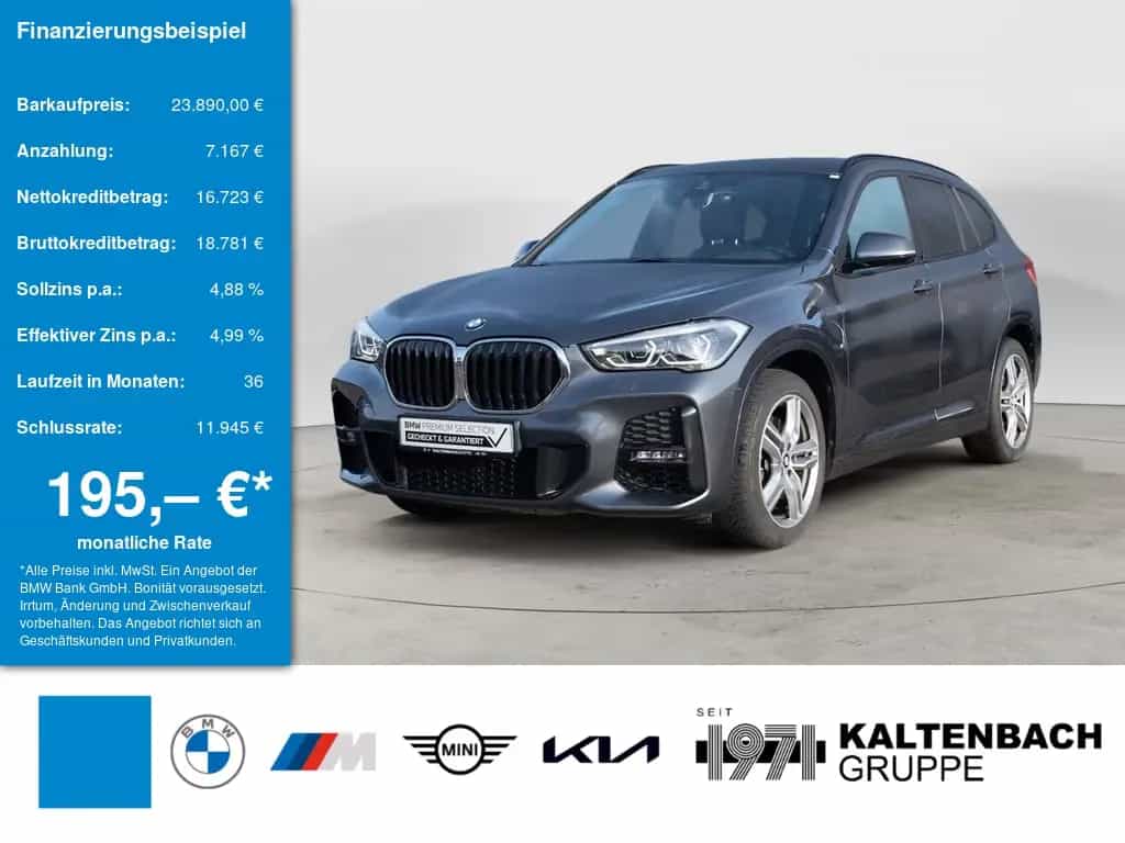 BMW X1 xDrive 20i M-Sport FACEL. PANO LED NAVI SHZ 10/2019-photo-0