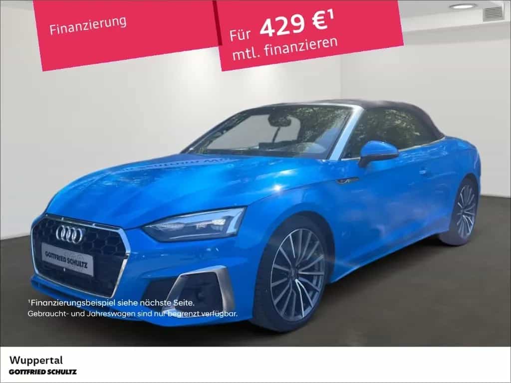 Audi A5 Cabriolet S line 40 TFSI tronic LEDER NAVI LE 07/2020-photo-0