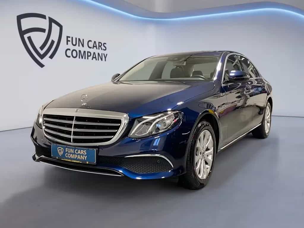 Mercedes-Benz E 200 Lim 9G WIDESCREEN Leder Schiebed AHK Kamer 06/2017-photo-0