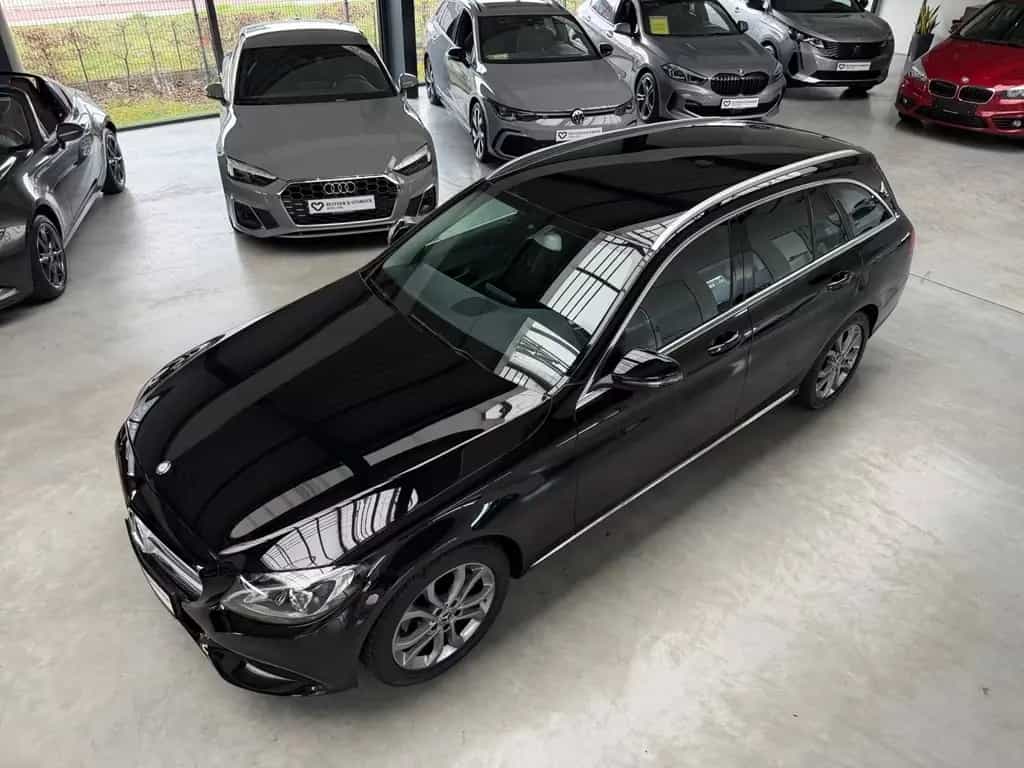 Mercedes-Benz C 200 T ADVANTGARDE NAVIGATION+LED+360KAMERA+AHK 03/2017-photo-17