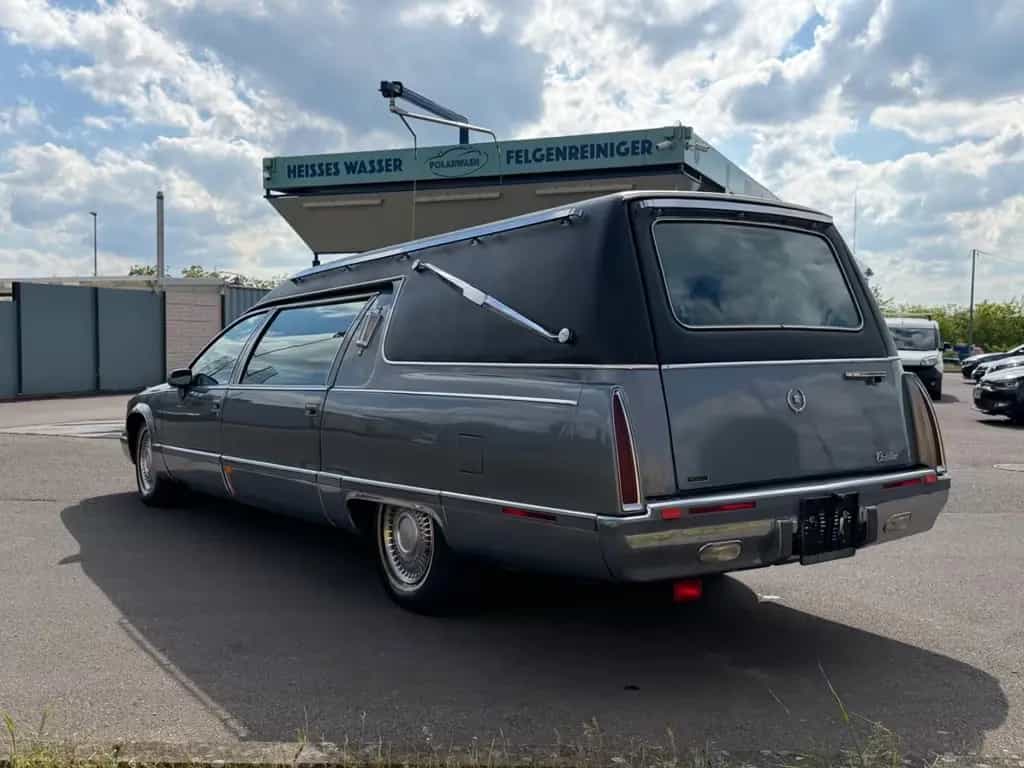 Cadillac Fleetwood 5.7 / LEICHENWAGEN / KRYSTAL / SARG 10/1994-photo-3