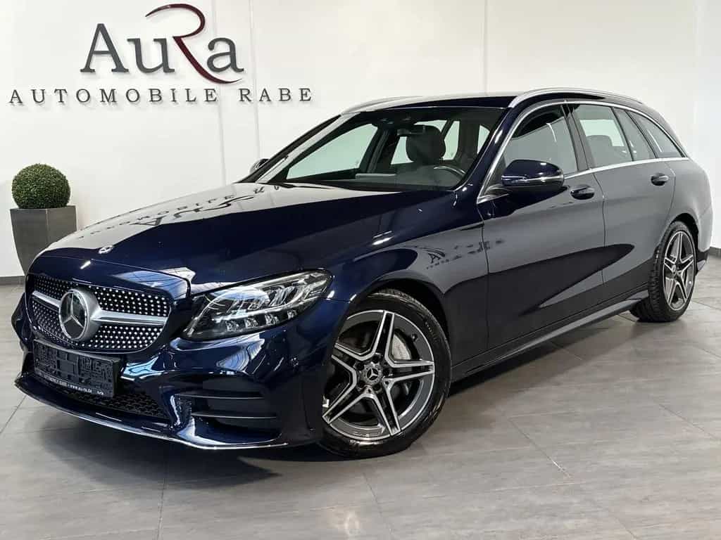 Mercedes-Benz C 300 T AMG-Line NAV+LED+AHK+BURMESTER+DISTRONIC 02/2021-photo-1