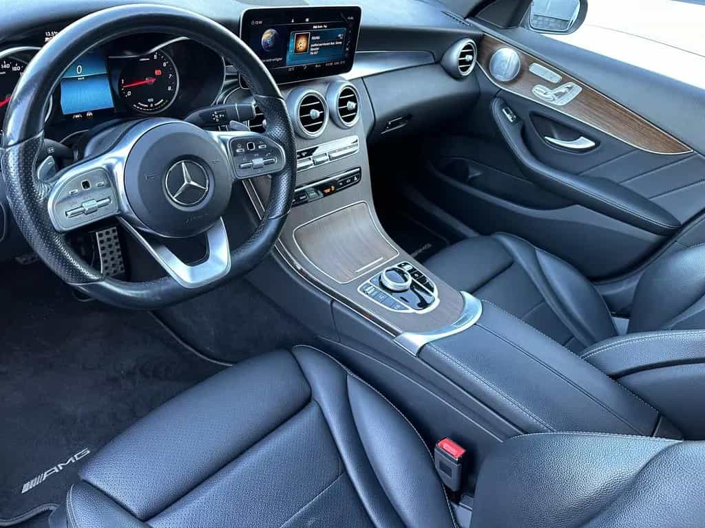 Mercedes-Benz C 300 T AMG-Line NAV+LED+AHK+BURMESTER+DISTRONIC 02/2021-photo-7