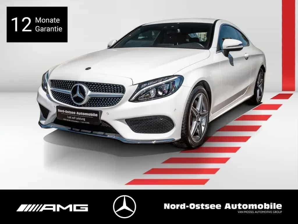 Mercedes-Benz C 180 Coupé AMG COMAND LED TEMPO KAMERA 05/2018-photo-0