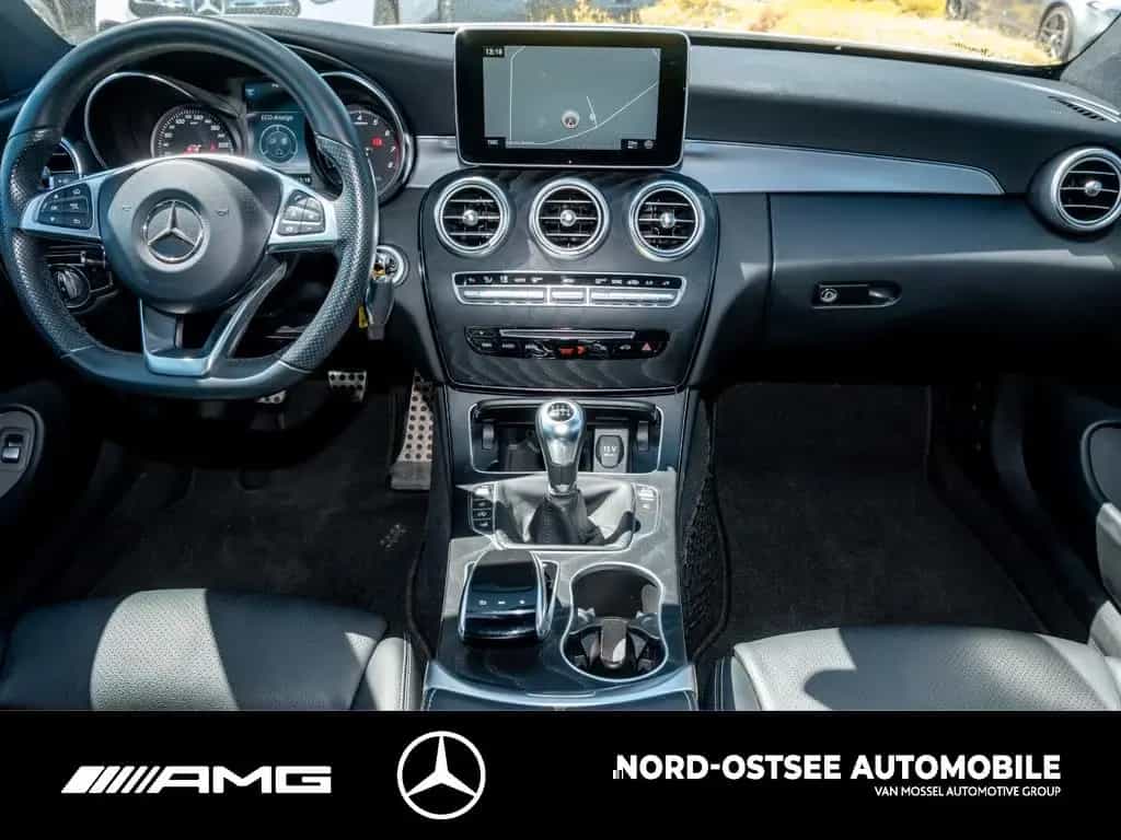 Mercedes-Benz C 180 Coupé AMG COMAND LED TEMPO KAMERA 05/2018-photo-11