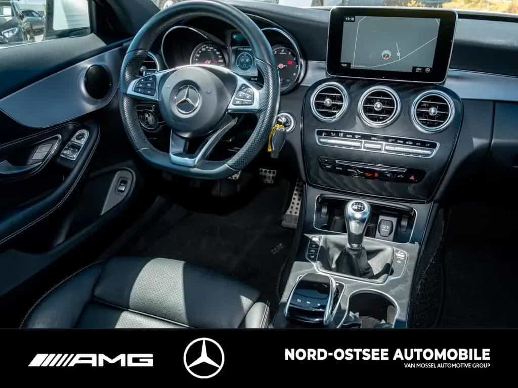 Mercedes-Benz C 180 Coupé AMG COMAND LED TEMPO KAMERA 05/2018-photo-7