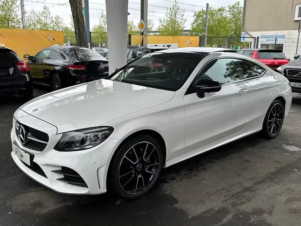 Mercedes-Benz C 220 d Coupe 4Matic AMG/ Pano/ 360°/ Burmester 07/2020-photo-0