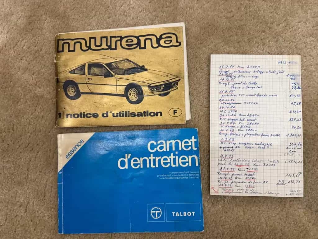Talbot Other Matra Murena 2.2 / 65.000 km from new!!!! 08/1982-photo-13
