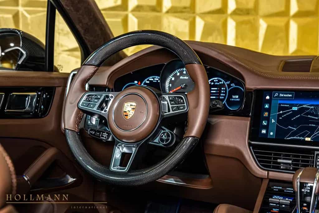 Porsche Cayenne TURBO+CARBON+3D BURMESTER+ CERAMIC BRAKE 12/2022-photo-10