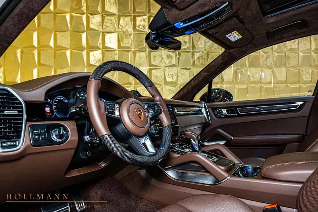 Porsche Cayenne TURBO+CARBON+3D BURMESTER+ CERAMIC BRAKE 12/2022-photo-9