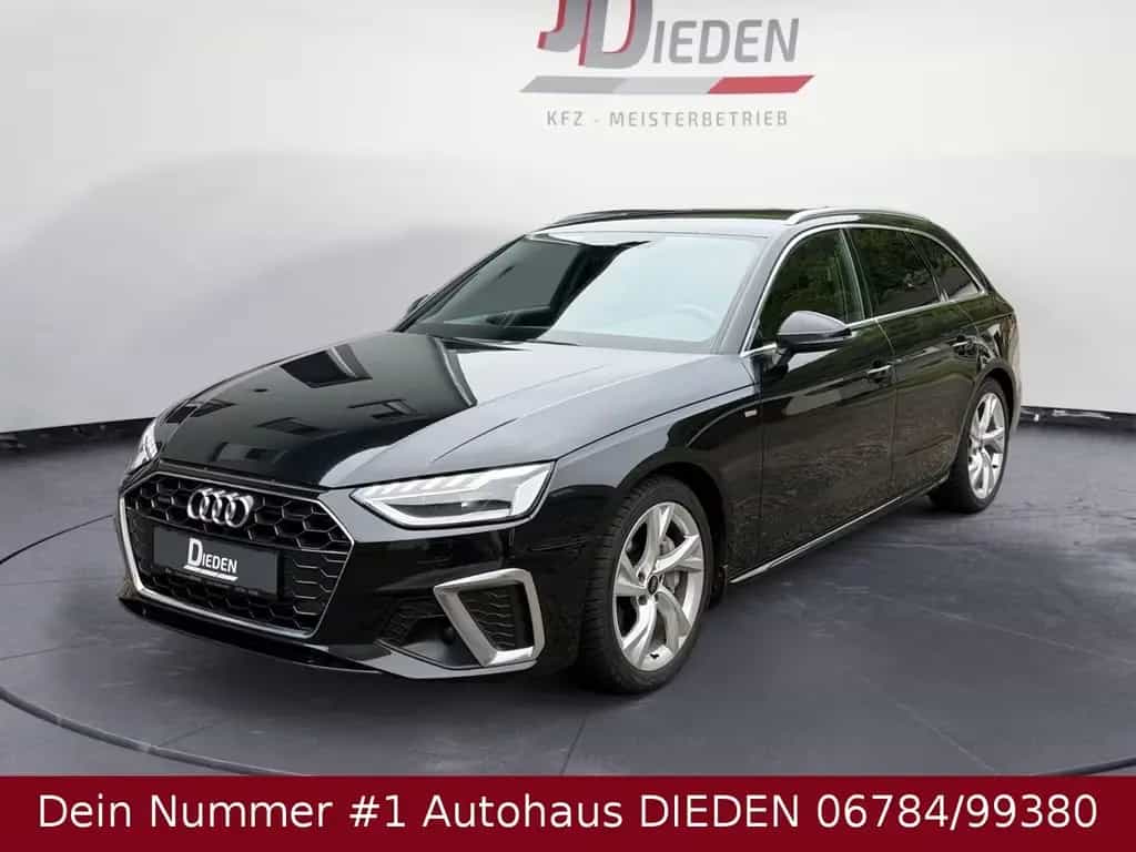 Audi A4 Avant 40 TFSI quattro S line AHK + STANDHEIZ 08/2022-photo-0