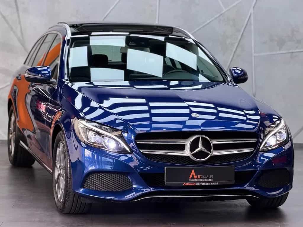 Mercedes-Benz C 180 T CGI Avantgarde|PANO|AHK|KEYLESS|LED 06/2018-photo-1