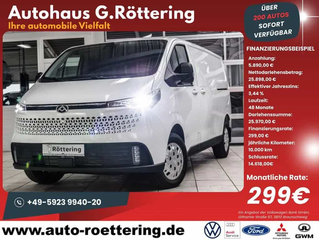 Maxus Deliver 7 Kasten L2H1  2.0 TDCi 2 x Schiebetür null-photo-0