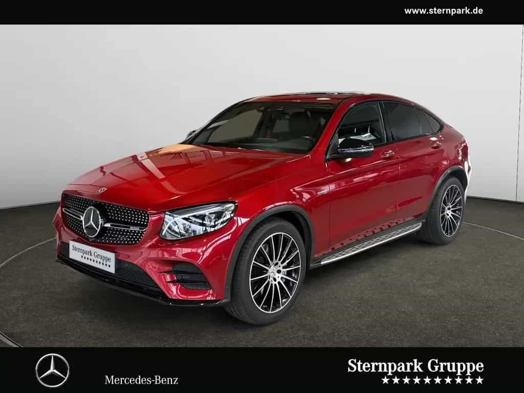 Mercedes-Benz GLC 43 AMG GLC 43 4M Coupé SDach+Distro+360°+Burmester+20"+ 06/2017-photo-0