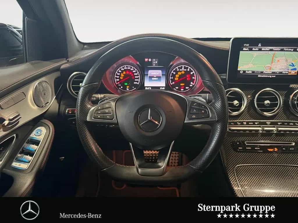 Mercedes-Benz GLC 43 AMG GLC 43 4M Coupé SDach+Distro+360°+Burmester+20"+ 06/2017-photo-11