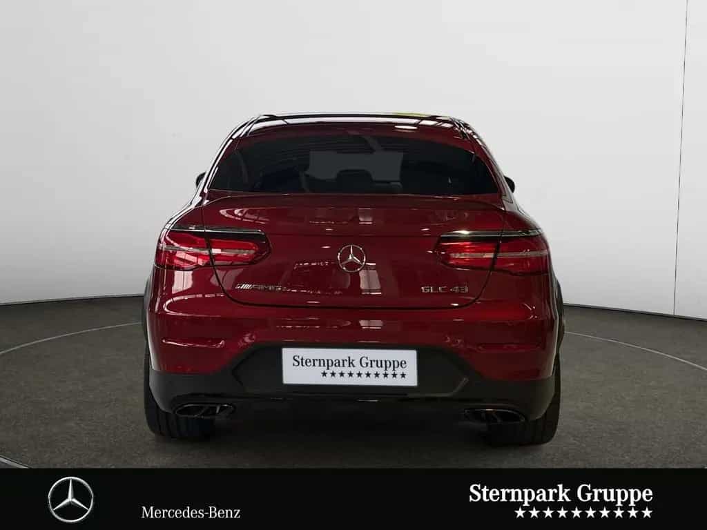 Mercedes-Benz GLC 43 AMG GLC 43 4M Coupé SDach+Distro+360°+Burmester+20"+ 06/2017-photo-3