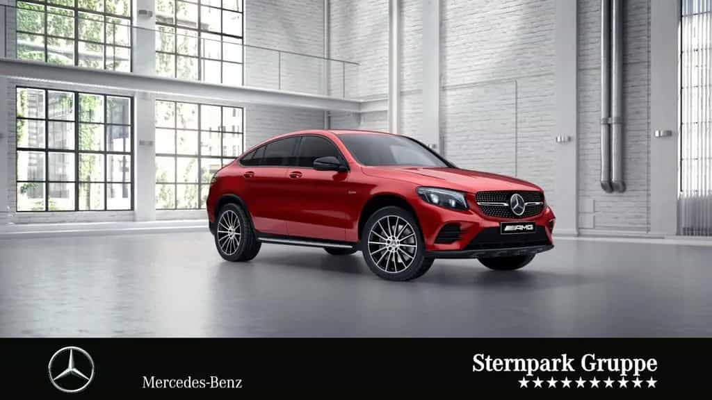 Mercedes-Benz GLC 43 AMG GLC 43 4M Coupé SDach+Distro+360°+Burmester+20"+ 06/2017-photo-5