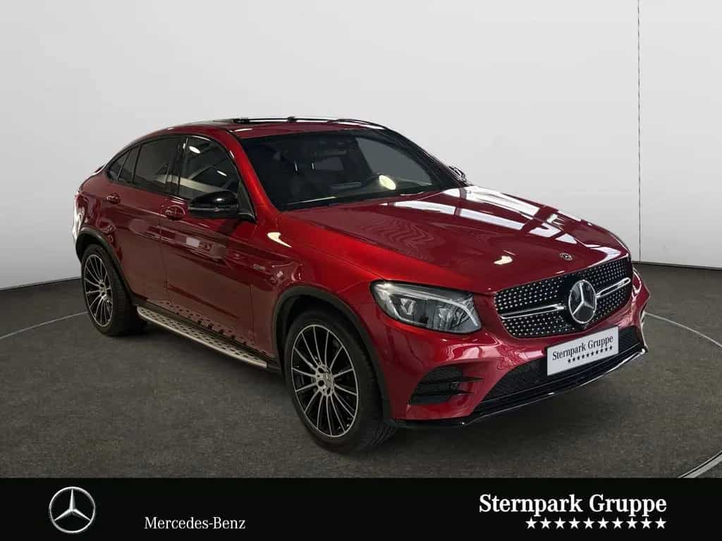 Mercedes-Benz GLC 43 AMG GLC 43 4M Coupé SDach+Distro+360°+Burmester+20"+ 06/2017-photo-6