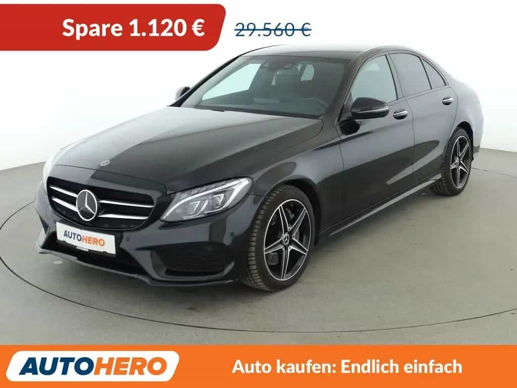 Mercedes-Benz C 400 4Matic AMG Line Aut.*NAVI*CAM*LED*PDC*SHZ* 01/2018-photo-0