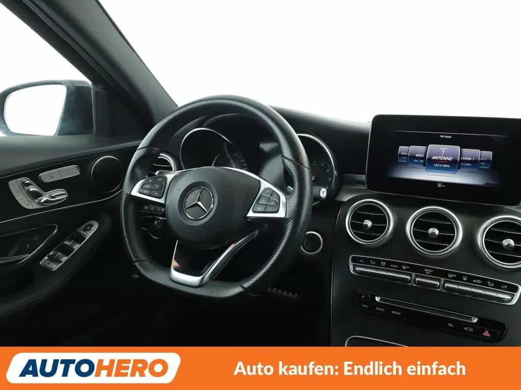 Mercedes-Benz C 400 4Matic AMG Line Aut.*NAVI*CAM*LED*PDC*SHZ* 01/2018-photo-12