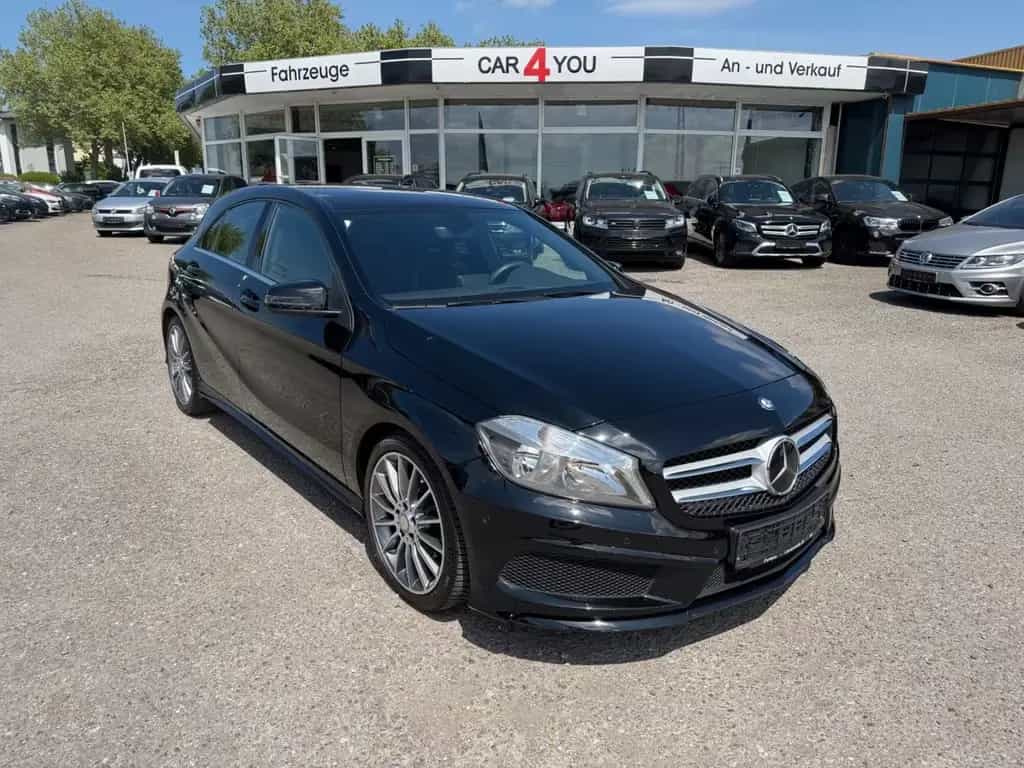 Mercedes-Benz A 180 A180 BlueEfficie AMG-Line LED 2.Hand PDC 57 Tkm 08/2015-photo-2