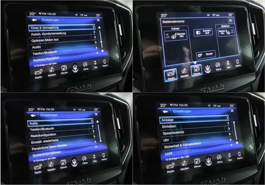 Maserati Ghibli S Q4/Bi-Xenon/Kamera/Schiebedach/H&K/SHZ 09/2016-photo-38