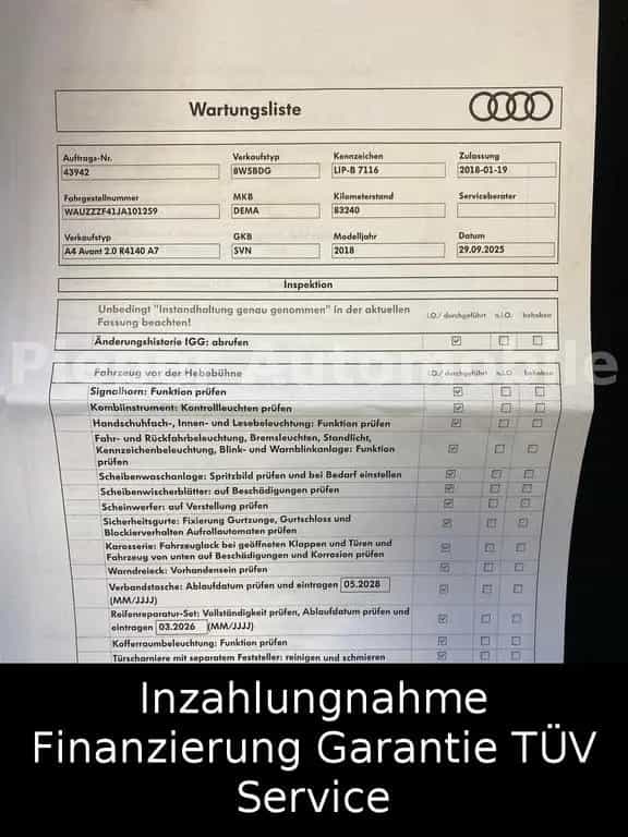 Audi A4 Avant sport ultra S-Line Black Edition DSG 01/2018-photo-32