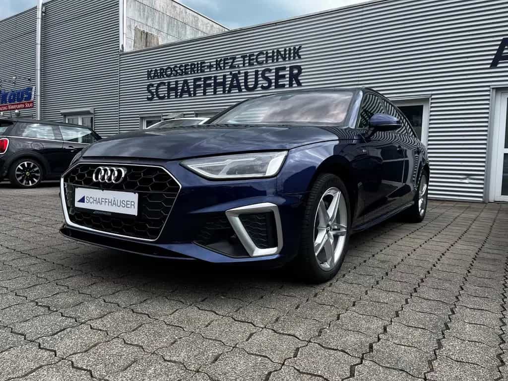 Audi A4 Avant 40 TDI S line LED PANO NAVI SHZ KAM AHK 09/2020-photo-0