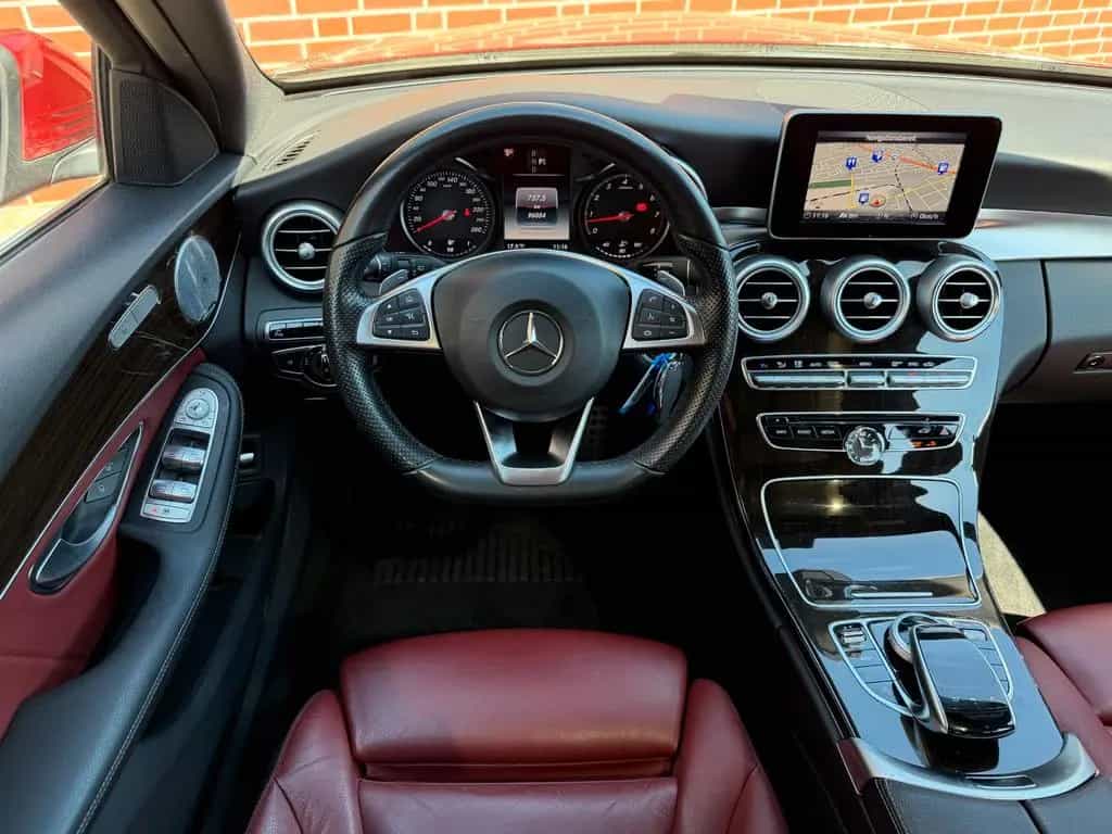 Mercedes-Benz C 200 CGI T-M. AMG Line BURMESTER*Pano*Leder 07/2016-photo-11