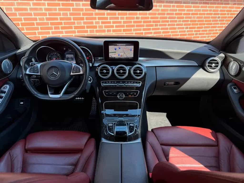 Mercedes-Benz C 200 CGI T-M. AMG Line BURMESTER*Pano*Leder 07/2016-photo-14