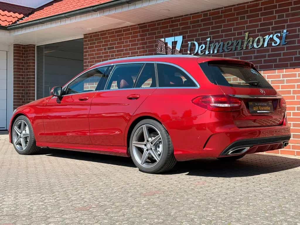 Mercedes-Benz C 200 CGI T-M. AMG Line BURMESTER*Pano*Leder 07/2016-photo-2