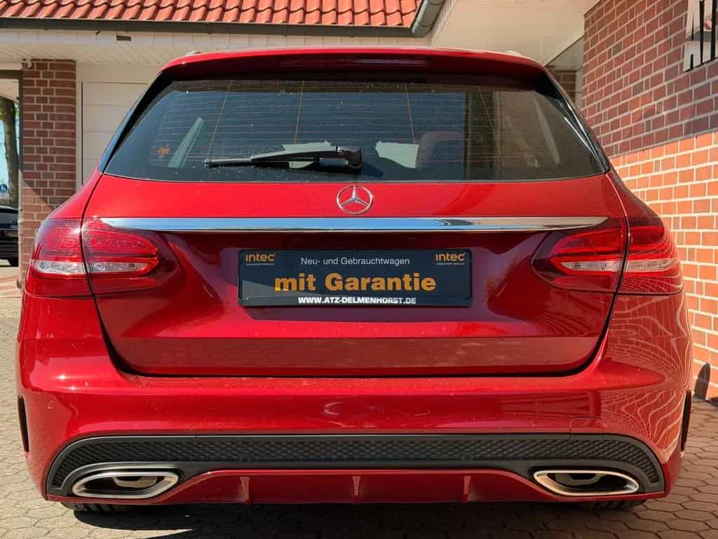 Mercedes-Benz C 200 CGI T-M. AMG Line BURMESTER*Pano*Leder 07/2016-photo-3