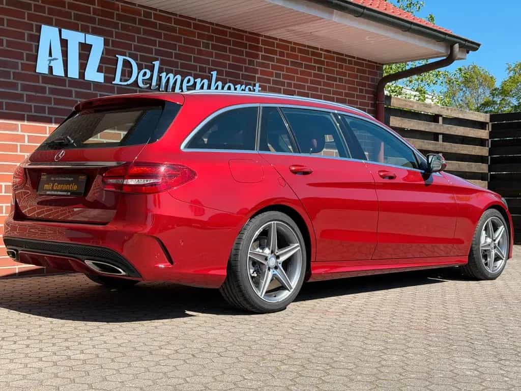 Mercedes-Benz C 200 CGI T-M. AMG Line BURMESTER*Pano*Leder 07/2016-photo-4