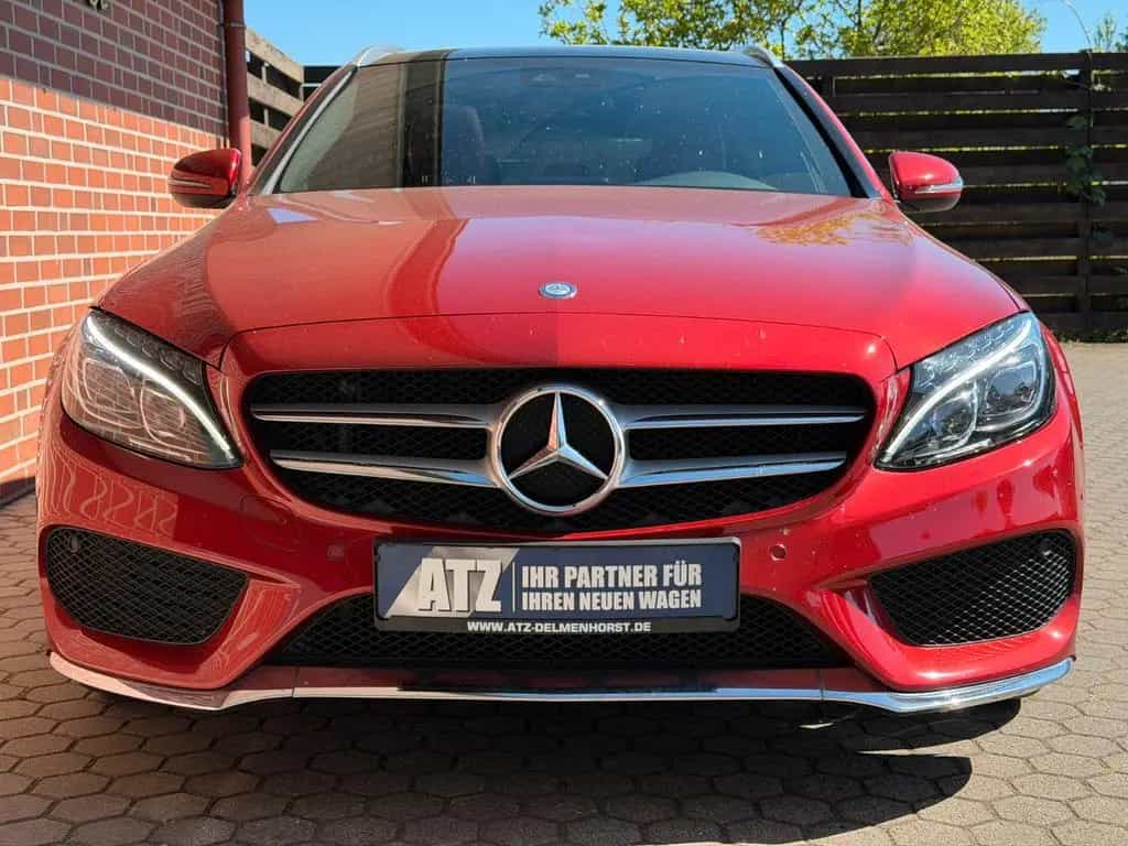 Mercedes-Benz C 200 CGI T-M. AMG Line BURMESTER*Pano*Leder 07/2016-photo-7