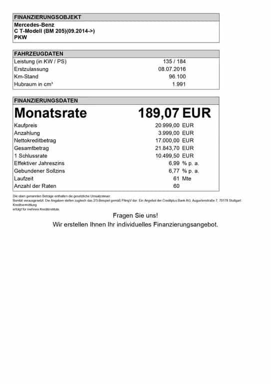 Mercedes-Benz C 200 CGI T-M. AMG Line BURMESTER*Pano*Leder 07/2016-photo-9